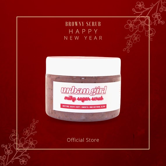 Tẩy Tế Bào Chết Toàn Thân Urban Girl Milky Sugar Scrub Hương Dâu Rừng Handmade