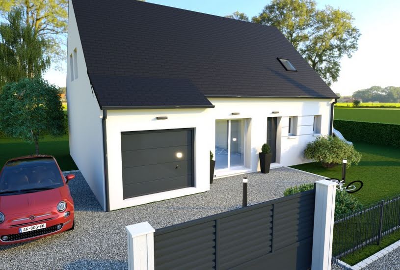  Vente Terrain + Maison - Terrain : 710m² - Maison : 110m² à Château-Renault (37110) 