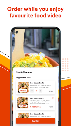 Screenshot Hokart: Food Videos & Delivery