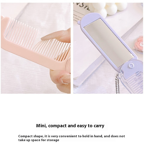 Title 9, One Fold Makeup Portable Mini Mirror for On-the...
