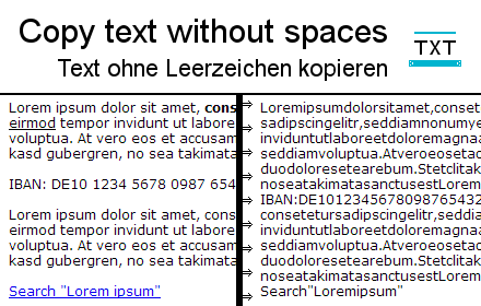 Copy text without spaces - amaz.in/g Preview image 0