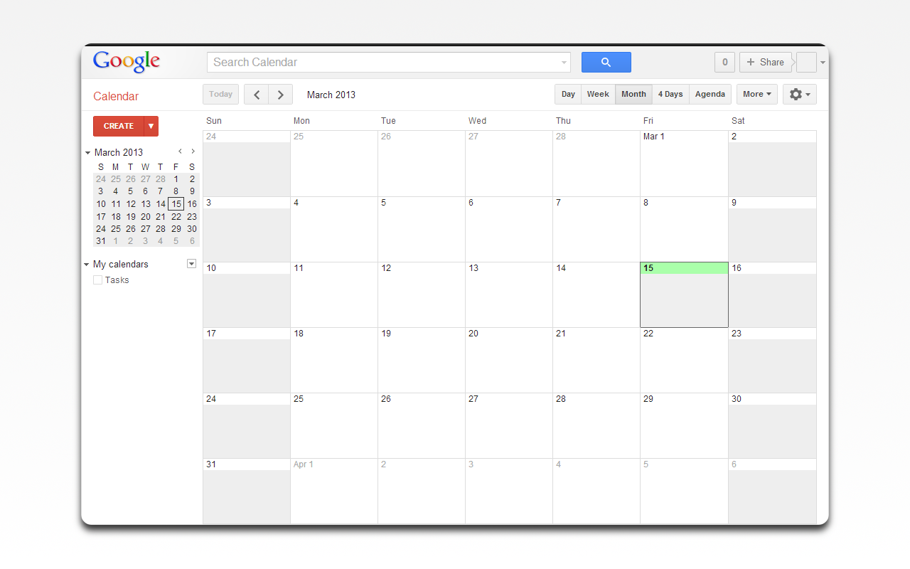 GCal Column Colours Preview image 0