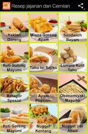 Resep Jajanan dan Cemilan