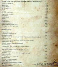 Perks N Brews menu 5