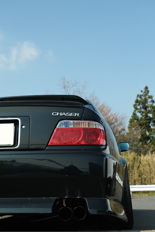チェイサーの桜とコラボ🌸・JZX100・チェイサー・ドライブ・1JZに関するカスタム事例の投稿画像5枚目
