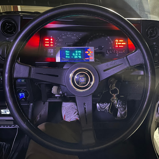 ナルディ ウッド ブラックスポーク ステアリング FLEX NARDI