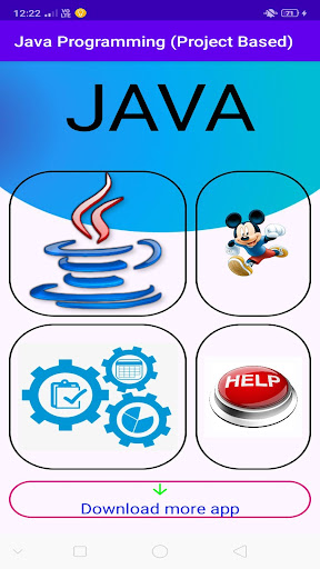 Java ProgrammingProject Based