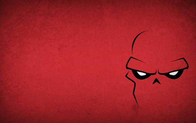 Red Skull Desktop Wallpaper chrome extension