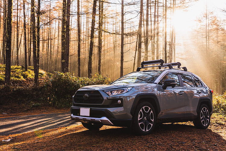 RAV4の紅葉と愛車・2020年・ドライブ・写活に関するカスタム事例の投稿画像1枚目