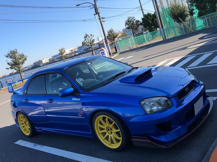 インプレッサ WRX STIのGDBワイドボディ・GDBインプレッサ・ワークエモーションZR10・Mスポーツエアロ・ヘッドライトコーティングに関するカスタム事例の投稿画像3枚目