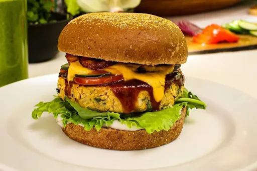 Double Aloo Tikki Burger