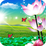 Cover Image of Descargar Lotus Live Wallpaper 1.9 APK