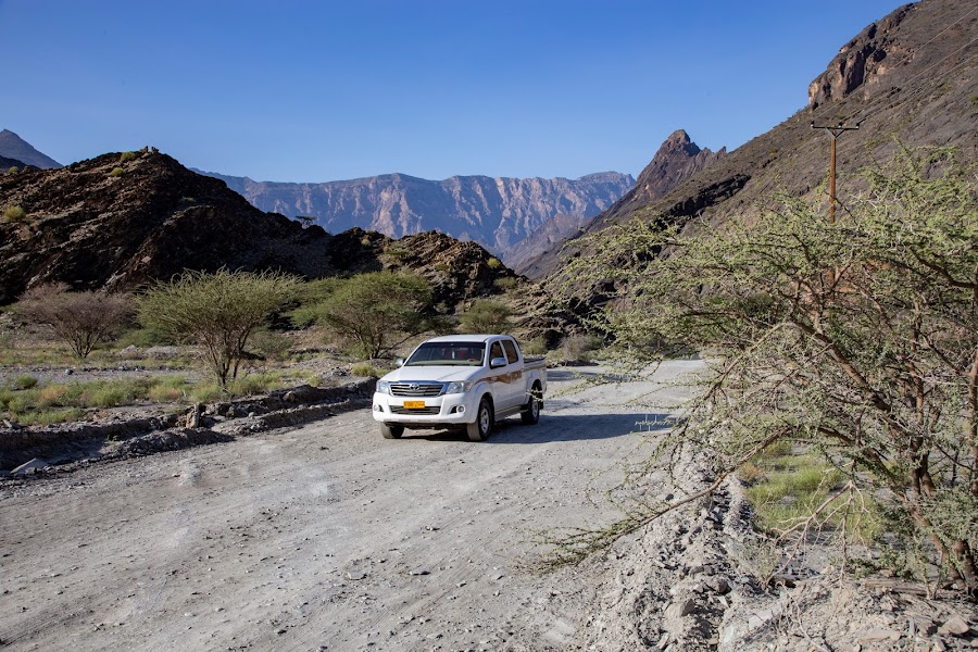 Oman, Wadi Bani Awf, offroad