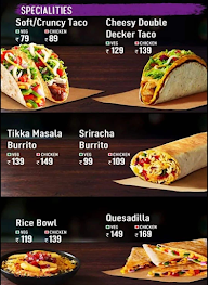 Taco Bell menu 3