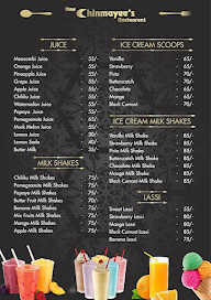 New Chinmayees Restaurant menu 2