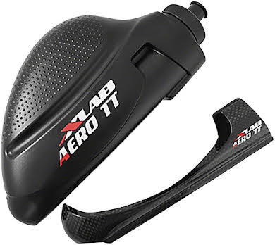 XLAB Aero TT Water Bottle and Cage System: Stealth Black Cage and Bottle alternate image 0