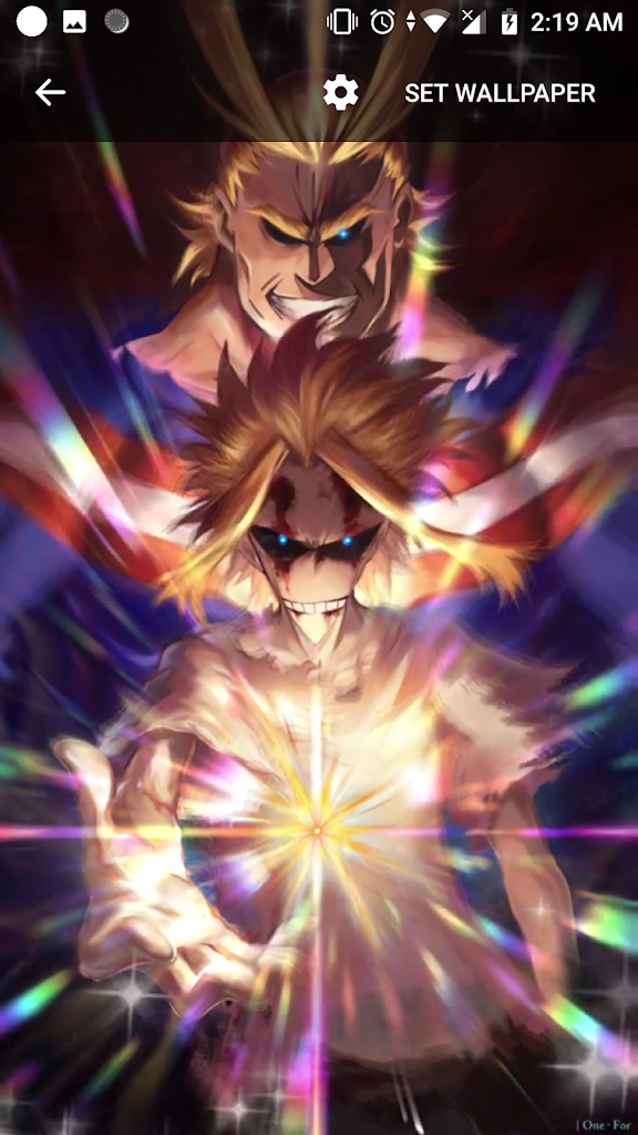 All Might Live Wallpaper Latest version Apk Download - com.animexs.all