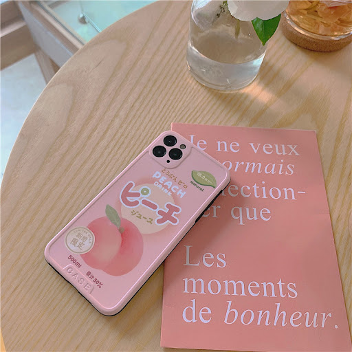 Title 4, Summer peach phone case, protect your phone in ...