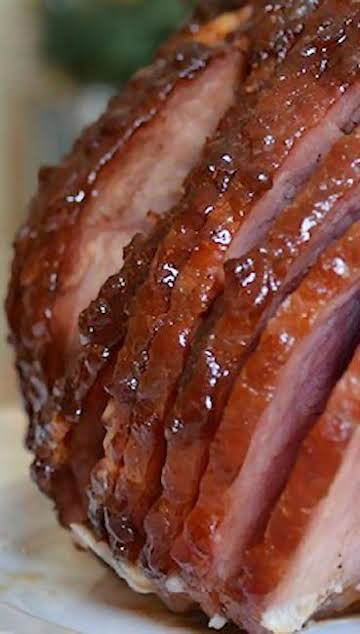 Cranberry-Glazed Ham