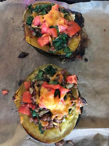 Stuffed squash