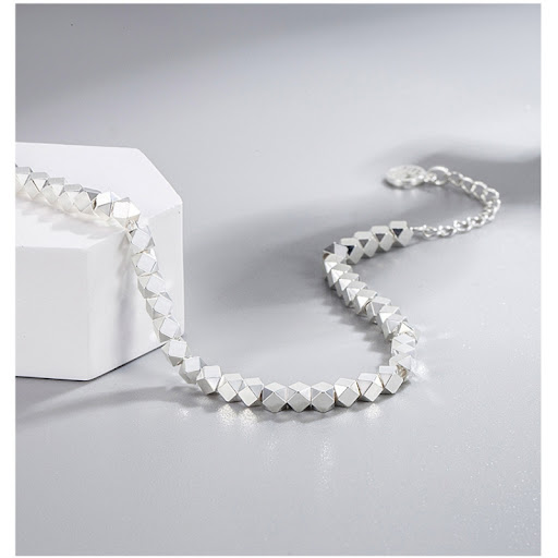 Title 2, Elegant Light Luxury Silver-plated Broken Silve...