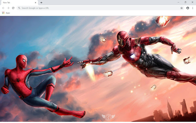 Spider Man New Tab & Wallpapers Collection