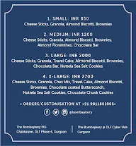 The Bombaykery menu 1