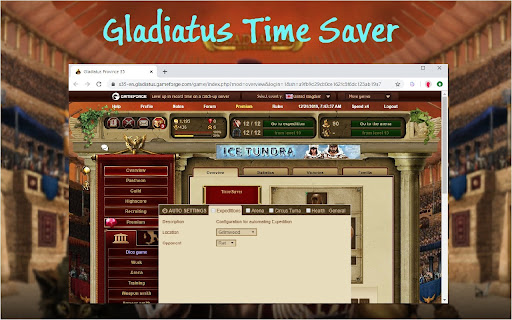 Gladiatus Time Saver V3