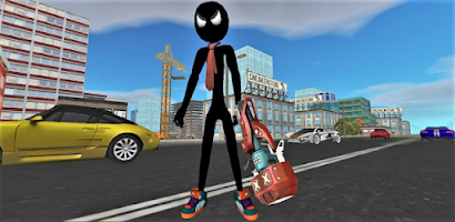 Stickman Rope Hero 2 Screenshot