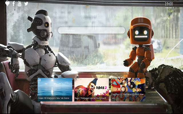 Love, Death and Robots Wallpaper New Tab