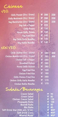 Chawlas 2 menu 2