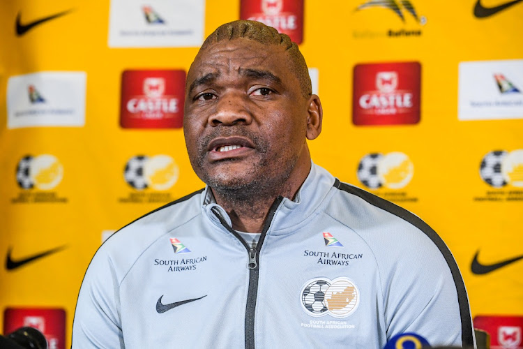 Bafana Bafana coach Molefi Ntseki. Picture: GALLO IMAGES/SYDNEY SESHIBEDI