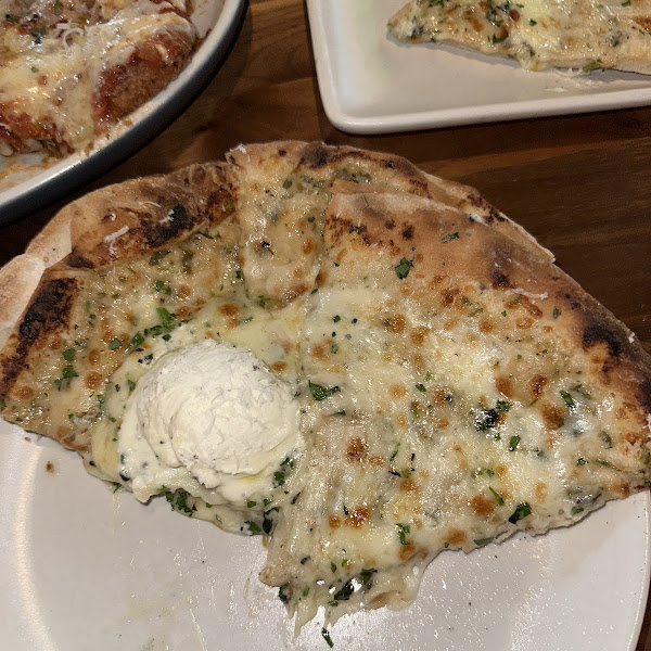 Gluten free truffle garlic bread