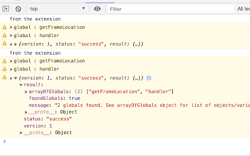 Global Variable Detector Extension