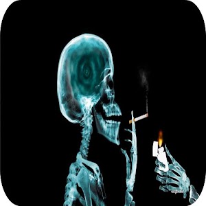 Smokers Skull Live Wallpaper