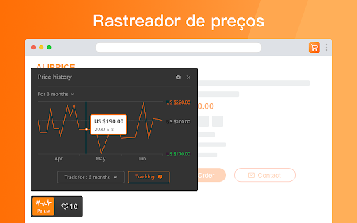 Rastreador de preços Alibaba