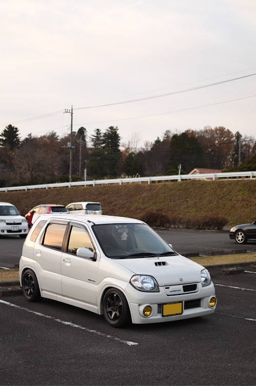 KeiワークスのHN22S・K6A・Keiワークス・復活・エンジン載せ換え終了に関するカスタム事例の投稿画像1枚目