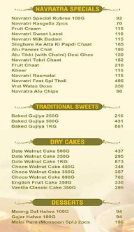 Sindhi Sweets menu 4