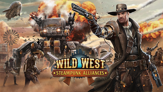 Wild West: Steampunk Alliances 1.8 APK + Mod (Unlimited money) for Android