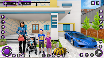 Single Mom Sim Mother Games Screenshot