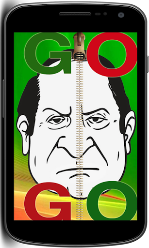 Go Nawaz Go Zipper Screen Lock