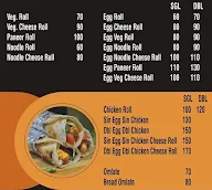 Pfc Cafe & Rolls menu 1