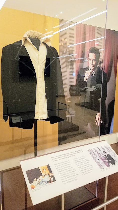 Music Instrument Museum (MIM) exhibit on contemporary music icons included Elvis