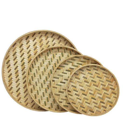 Title 5, Non-porous Clip Half Bamboo Green Decoration – ...