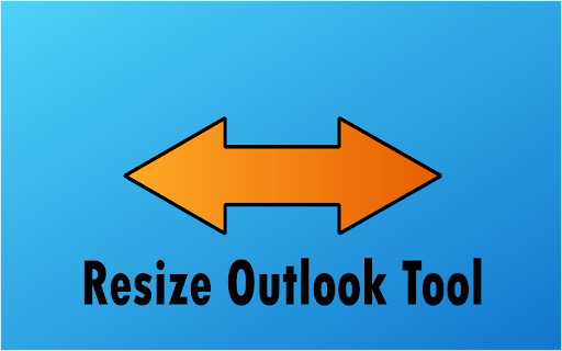 Resize Outlook Tool