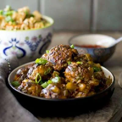 Vegetable Manchurian With Gravy