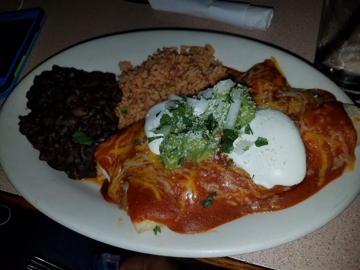 chicken enchiladas