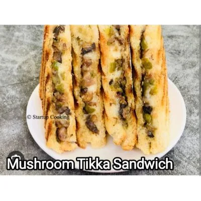 Mushroom Tikka Sandwich