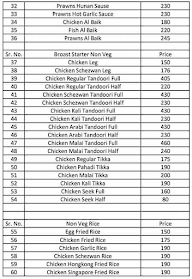 Arabian Delights & Delicacy menu 2