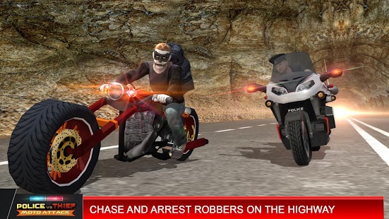 Police vs Thief MotoAttack (Mod Money)